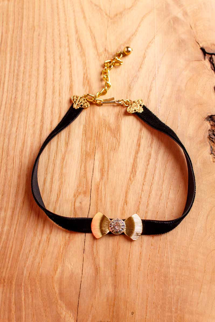 70s Disco Halsband Strass