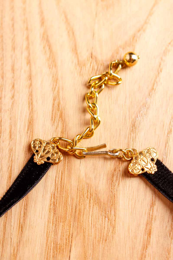 70s Disco Halsband Strass