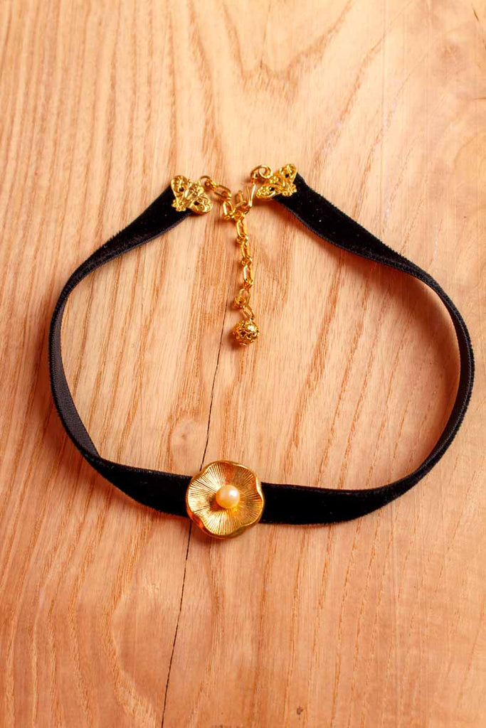 70s Disco Halsband Blume