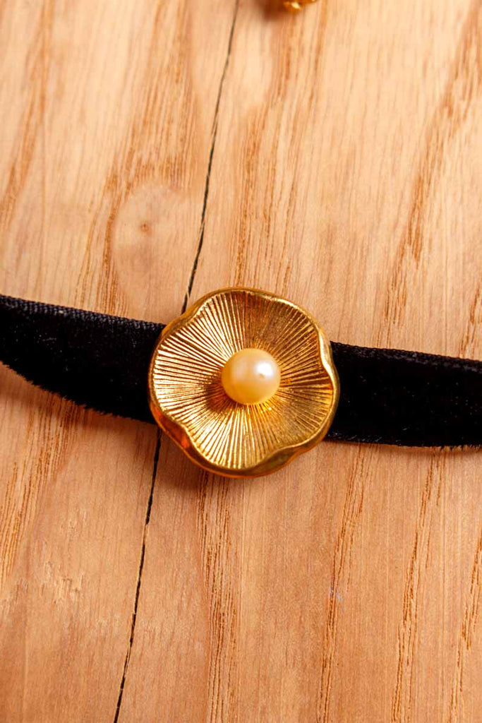 70s Disco Halsband Blume