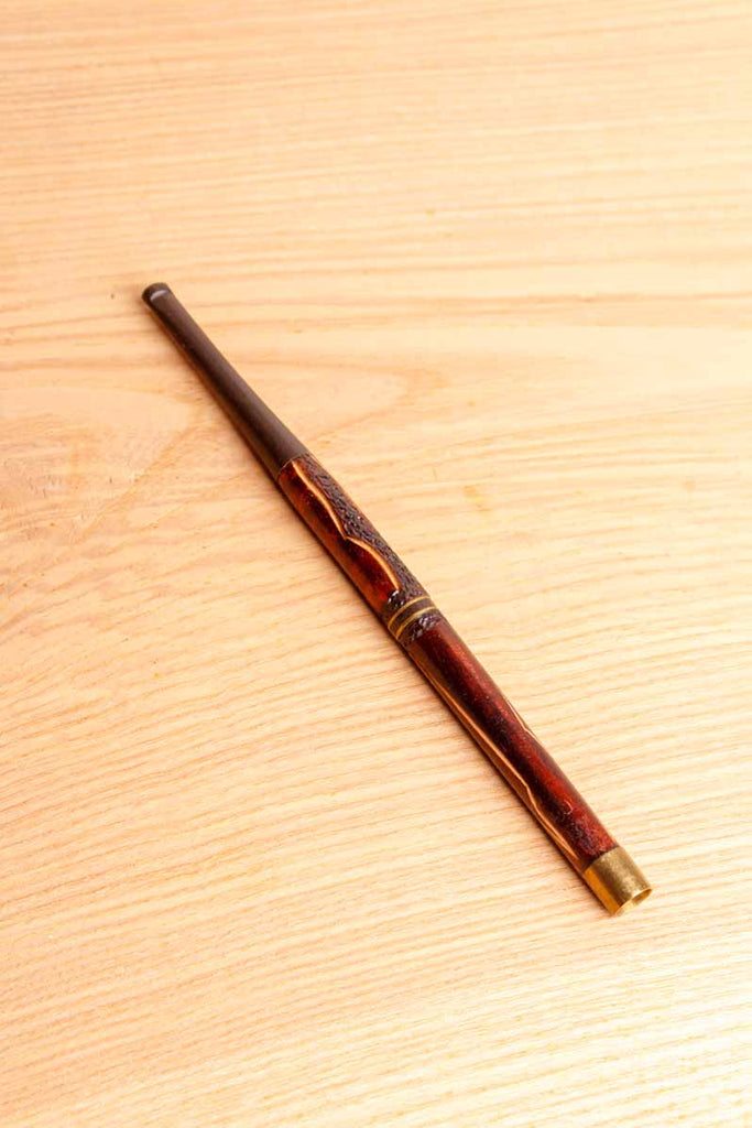 Zigarettenspitze Holz mit Messing
