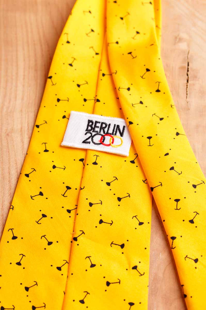Berlin2000 Schlips gelb