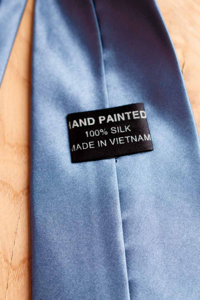 blaue Krawatte Höhlenmalerei