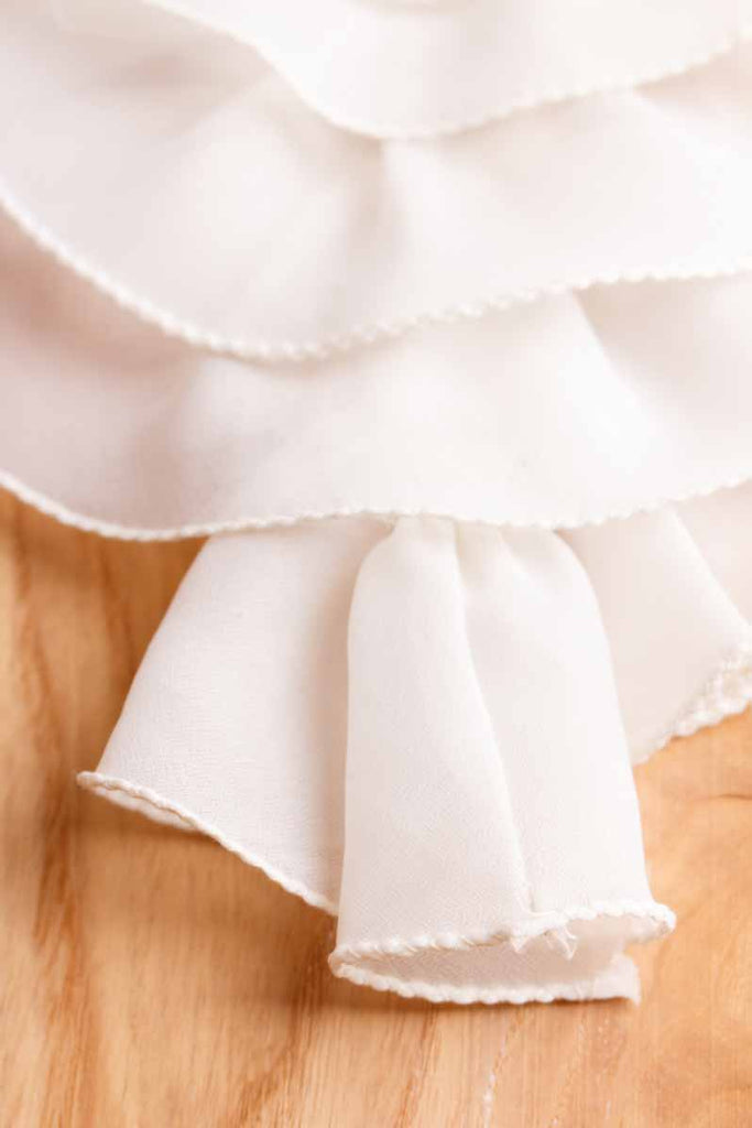 Jabot Rüschenkragen weiß