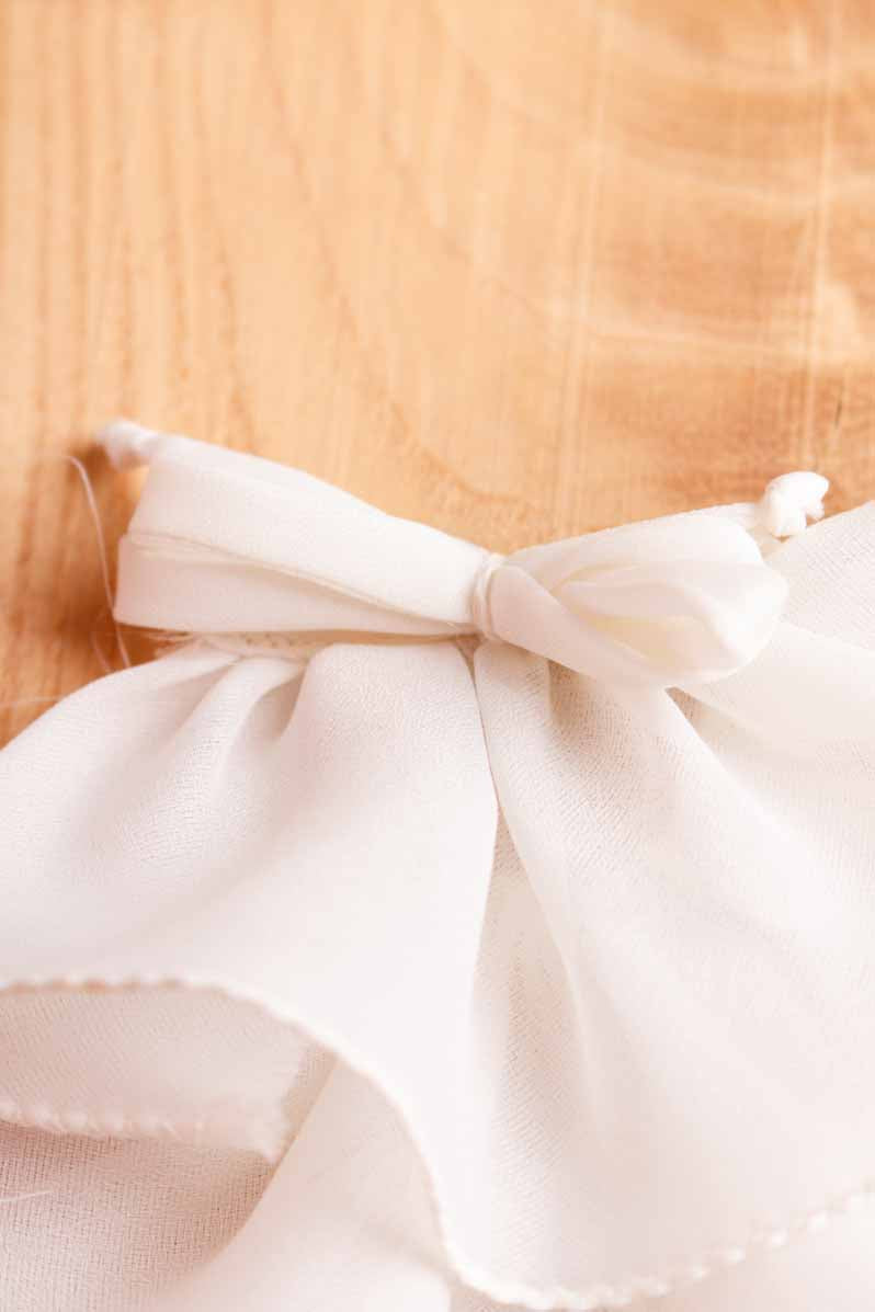 Jabot Rüschenkragen weiß