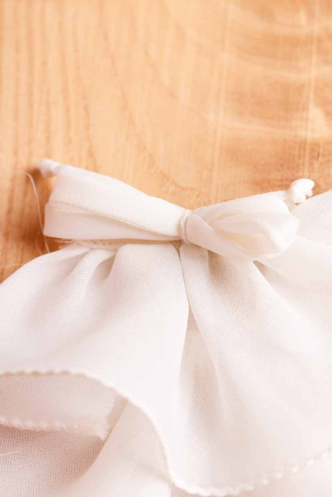 Jabot Rüschenkragen weiß