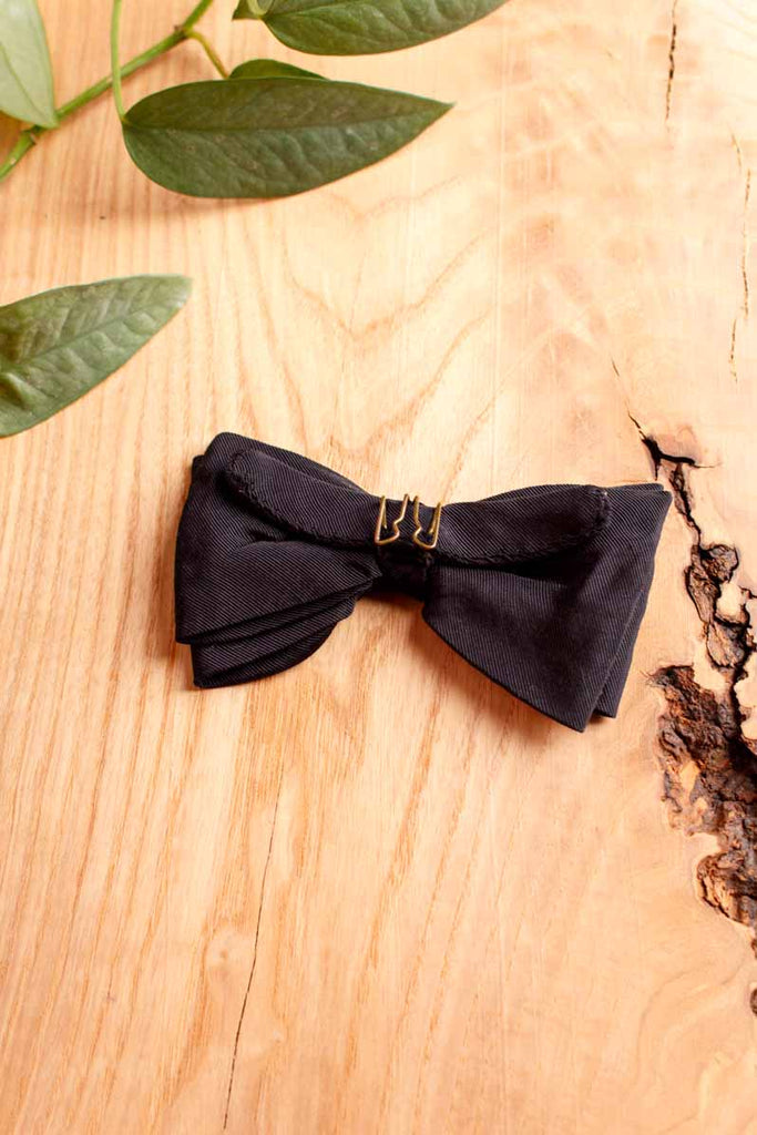 Vintage Fliege schwarz elegant