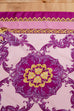 Vintage Schaltuch lila