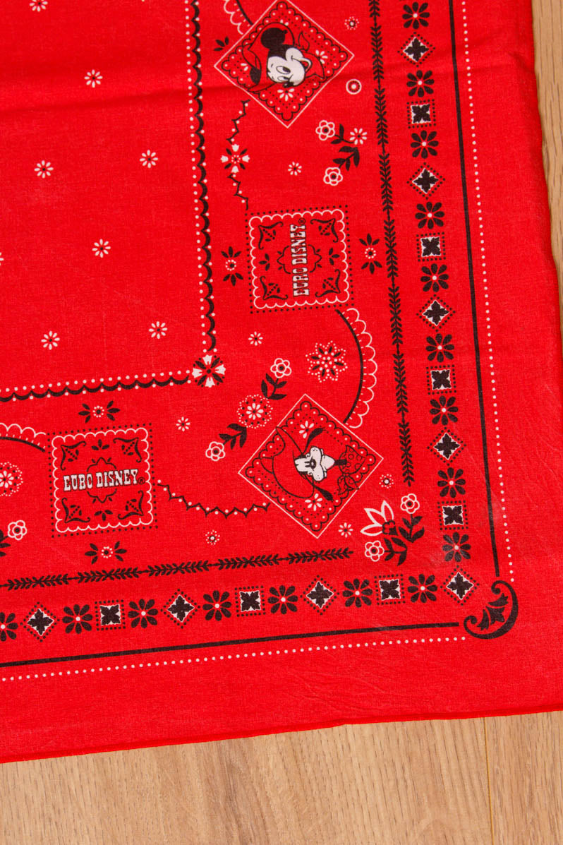 Vintage Euro Disney Bandana