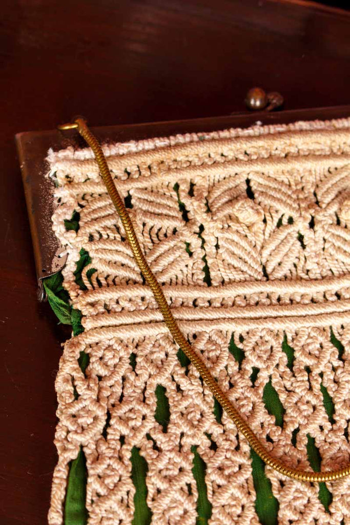 Charleston Makramee Handtasche