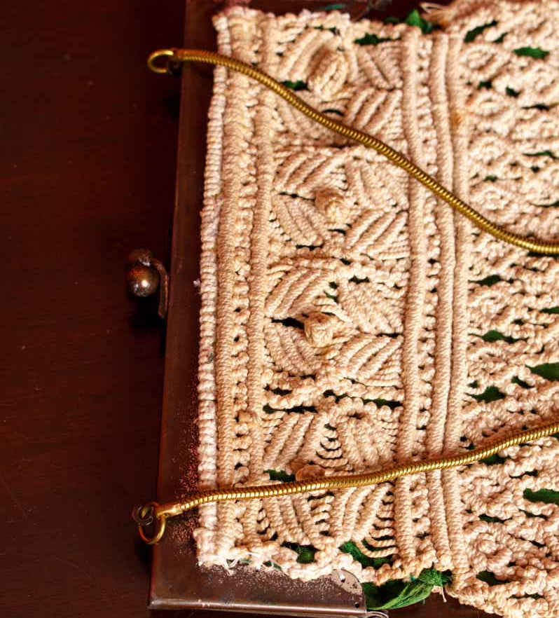Charleston Makramee Handtasche