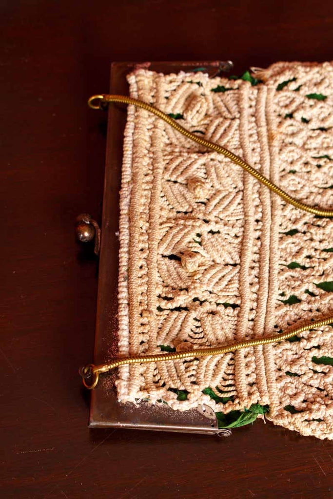 Charleston Makramee Handtasche