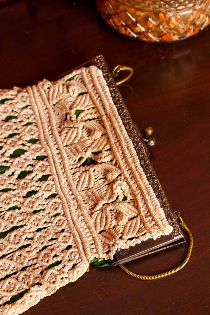 Charleston Makramee Handtasche