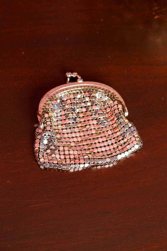 60s Metall Börse silber