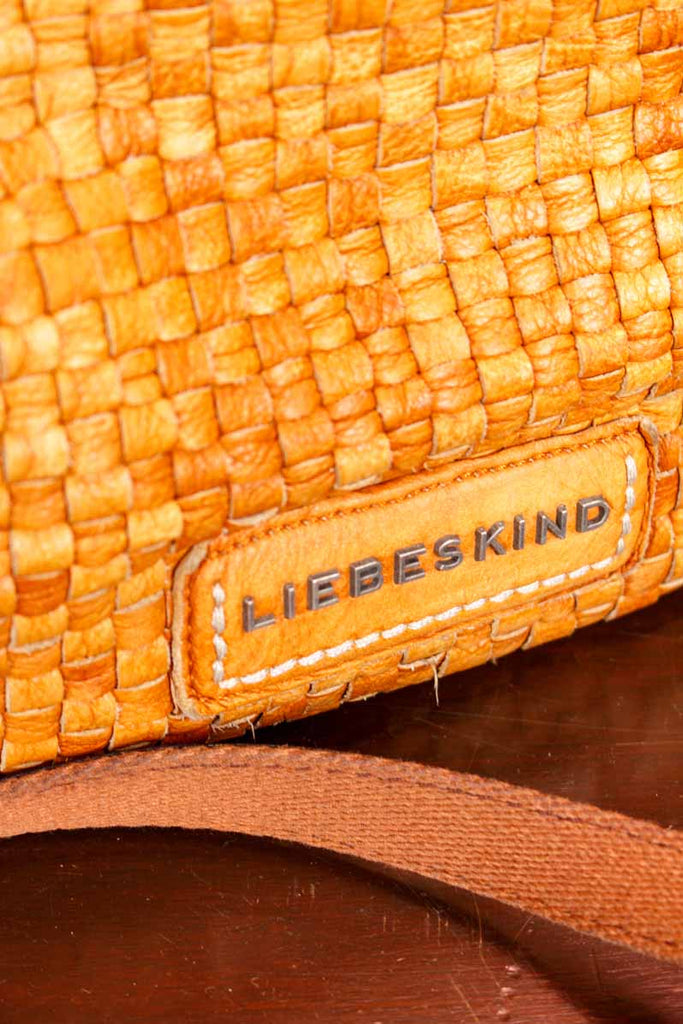 Liebeskind Leder Handtasche cognac
