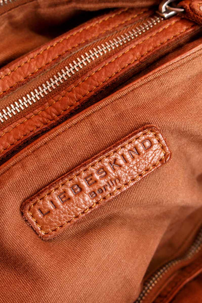 Liebeskind Leder Handtasche schokobraun