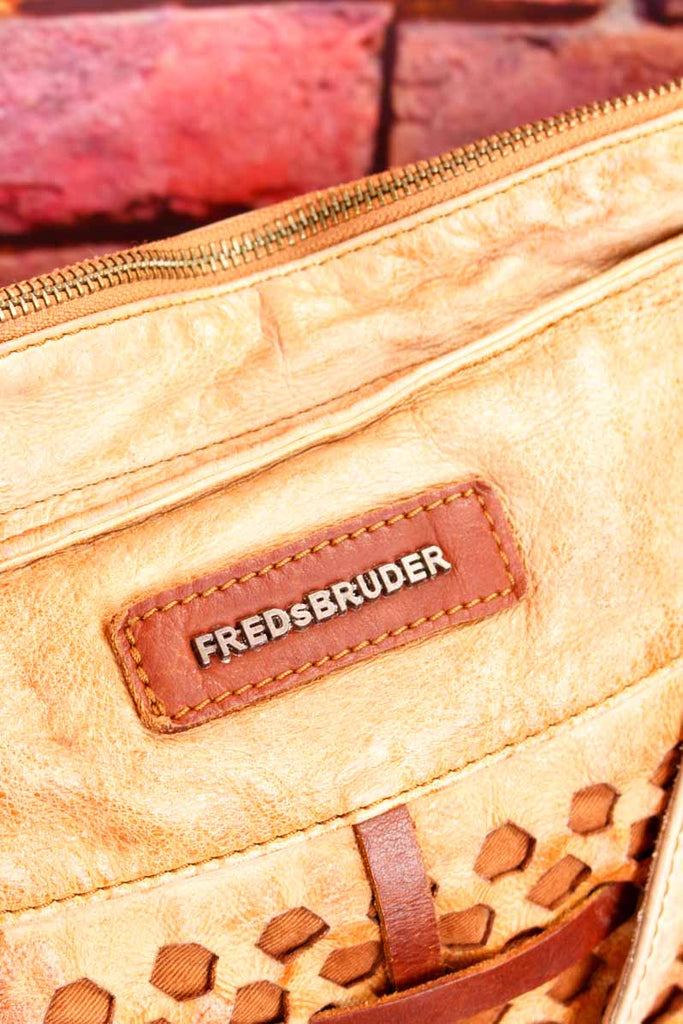 Freds Bruder Leder Handtasche