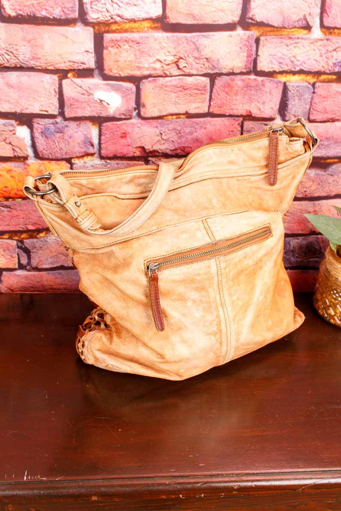 Freds Bruder Leder Handtasche