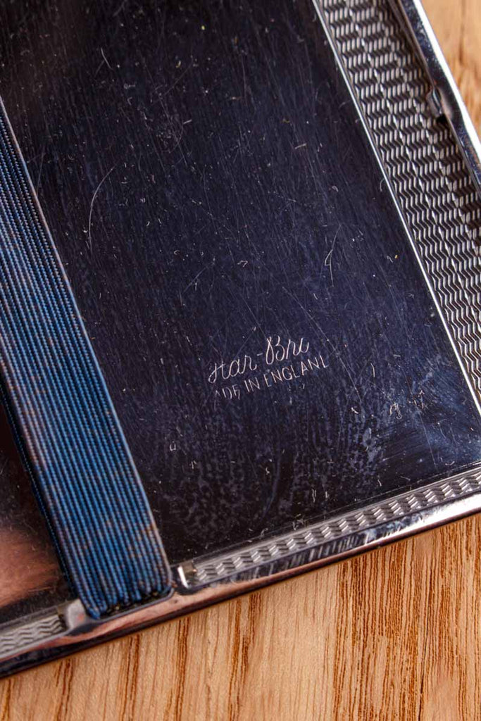 Star-Brite Zigaretten Etui silber Chrom