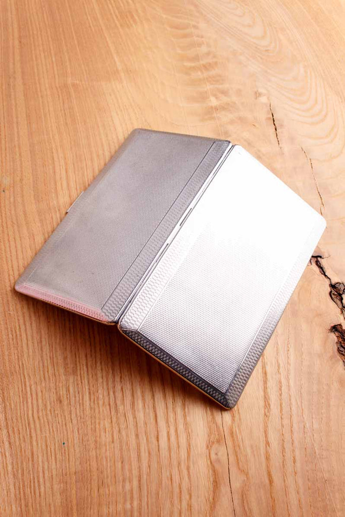 Star-Brite Zigaretten Etui silber Chrom