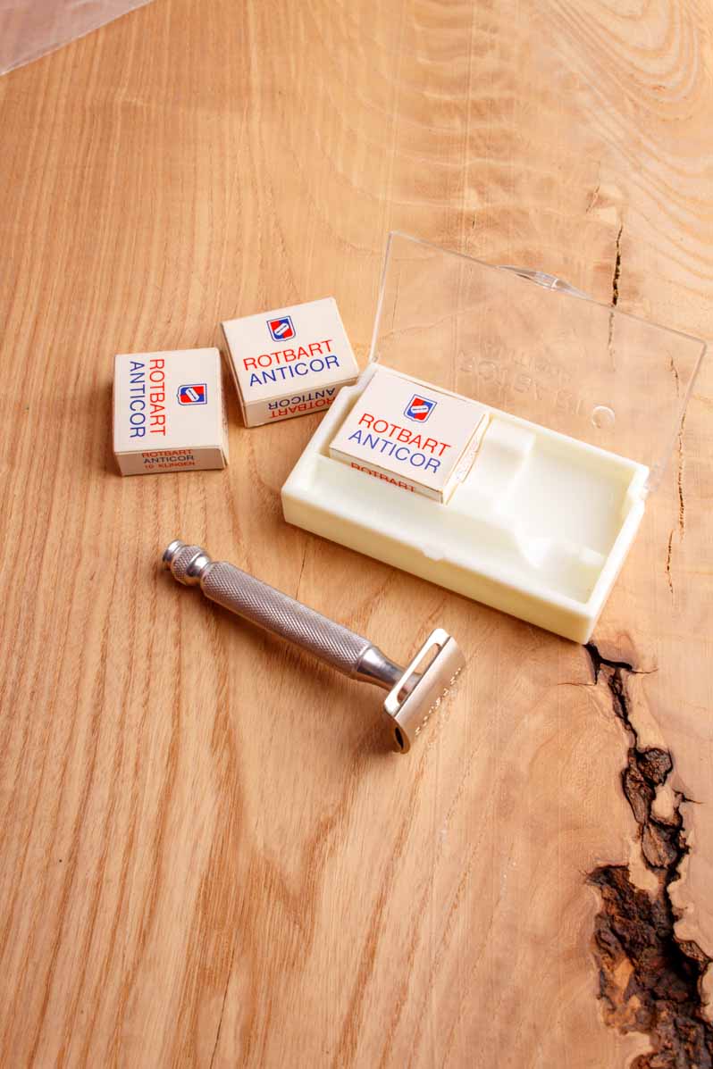 Vintage Rotbart Antocor Rasierset NOS