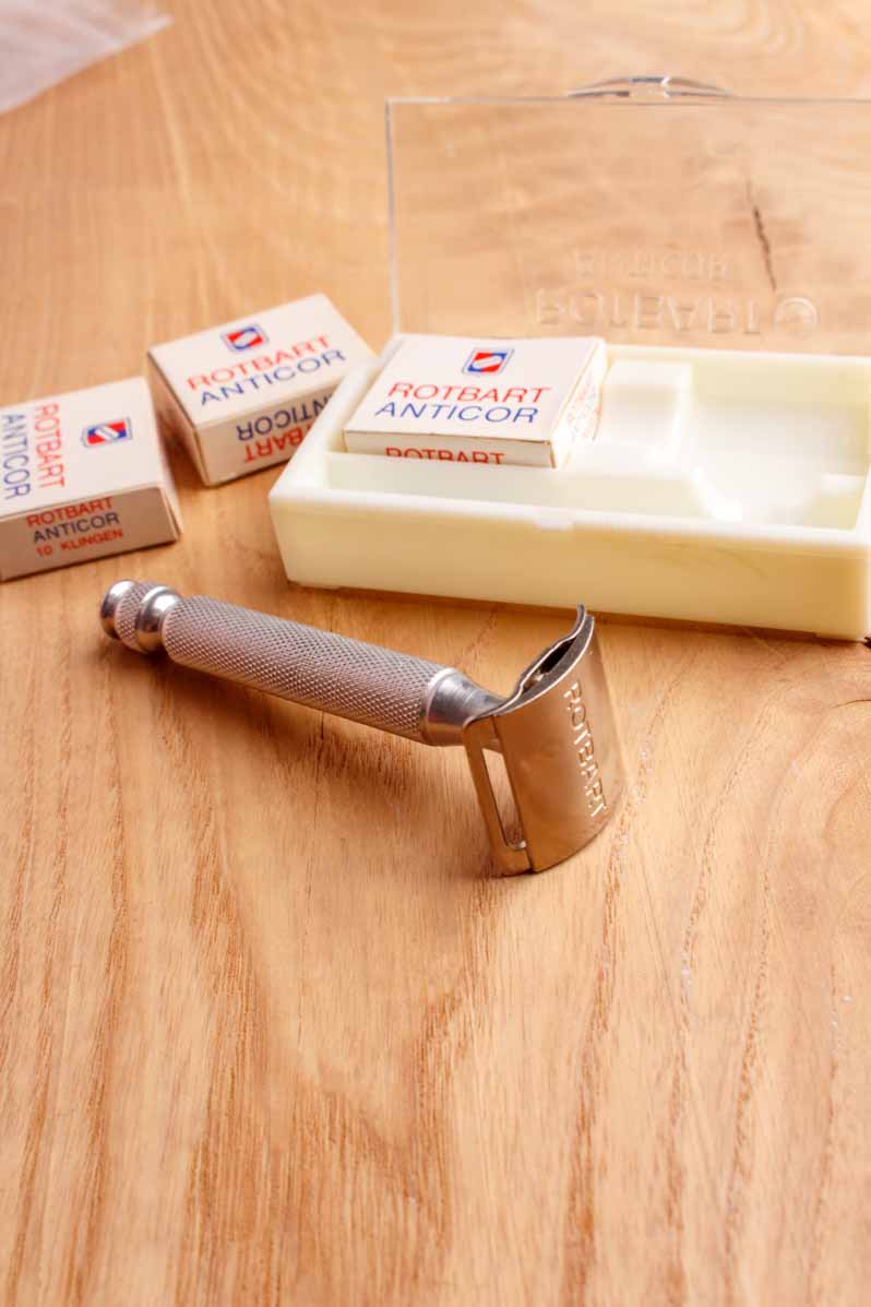 Vintage Rotbart Antocor Rasierset NOS