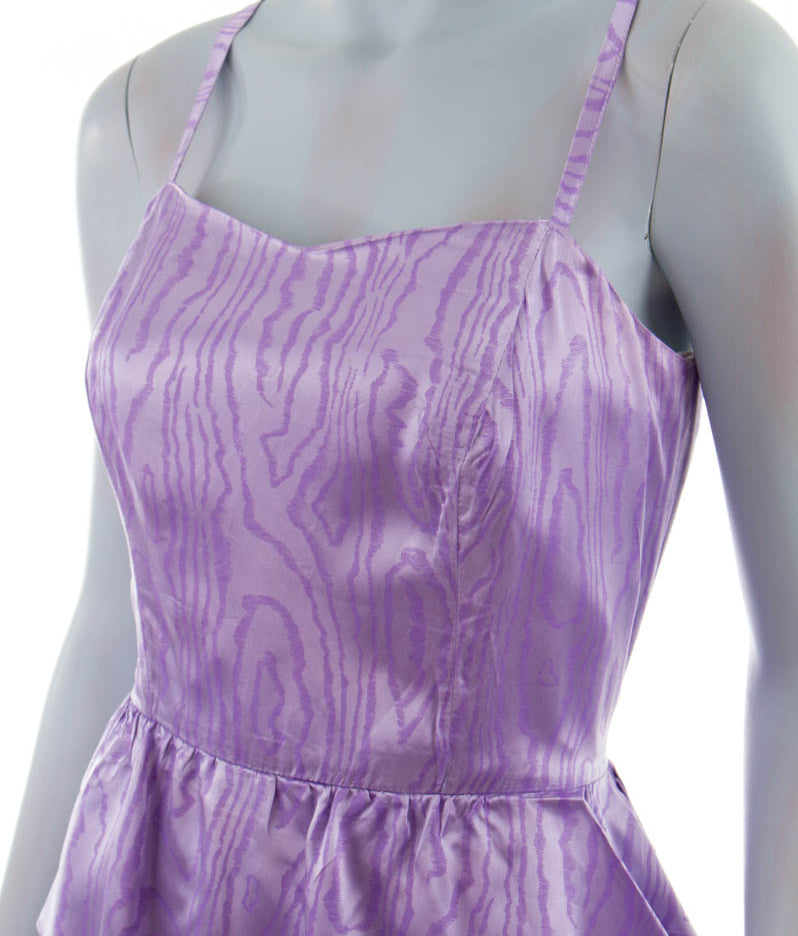Partykleid flieder Satin