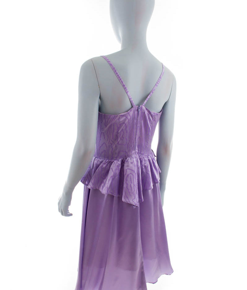 Partykleid flieder Satin