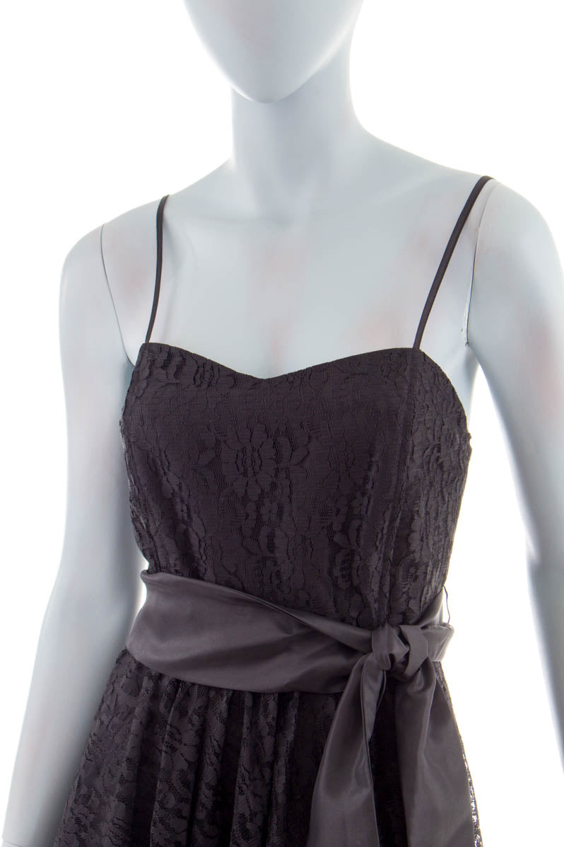 Cocktailkleid schwarz Spitze