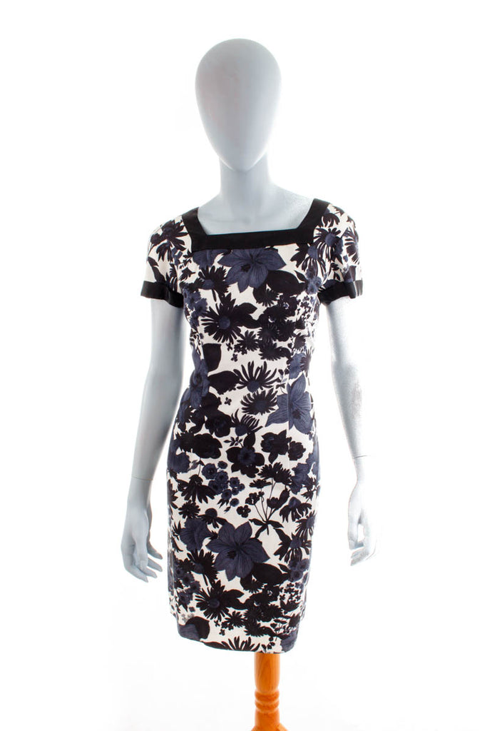 50er Etuikleid schwarz-weiß Default Title 50er 60er Frau M 40-42 real-rockabilly Rockabilly S 36-38 schwarz Sekretärin Special vintageberlin.de