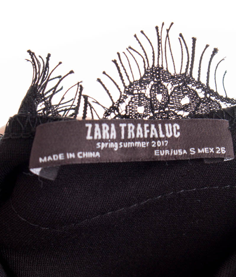 sexy Shiftkleid schwarz Spitze