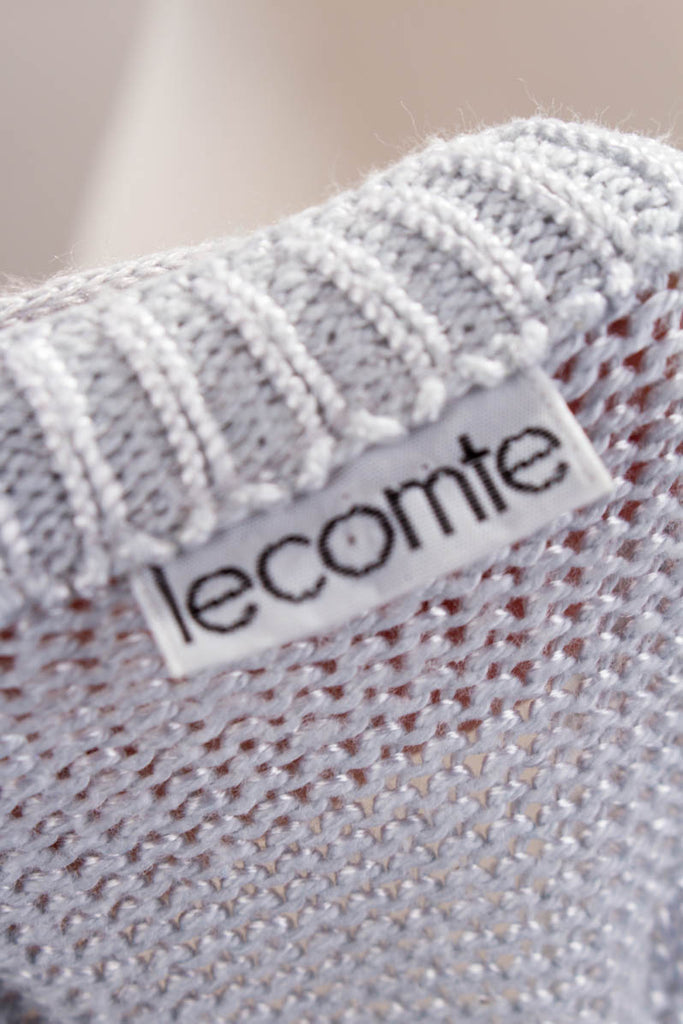 Vikosepulli silbergrau 90er Frau grau M 40-42 silber vintageberlin.de