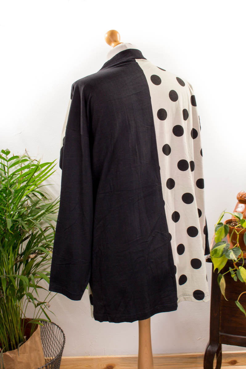 90s Oversize Shirt Punkte