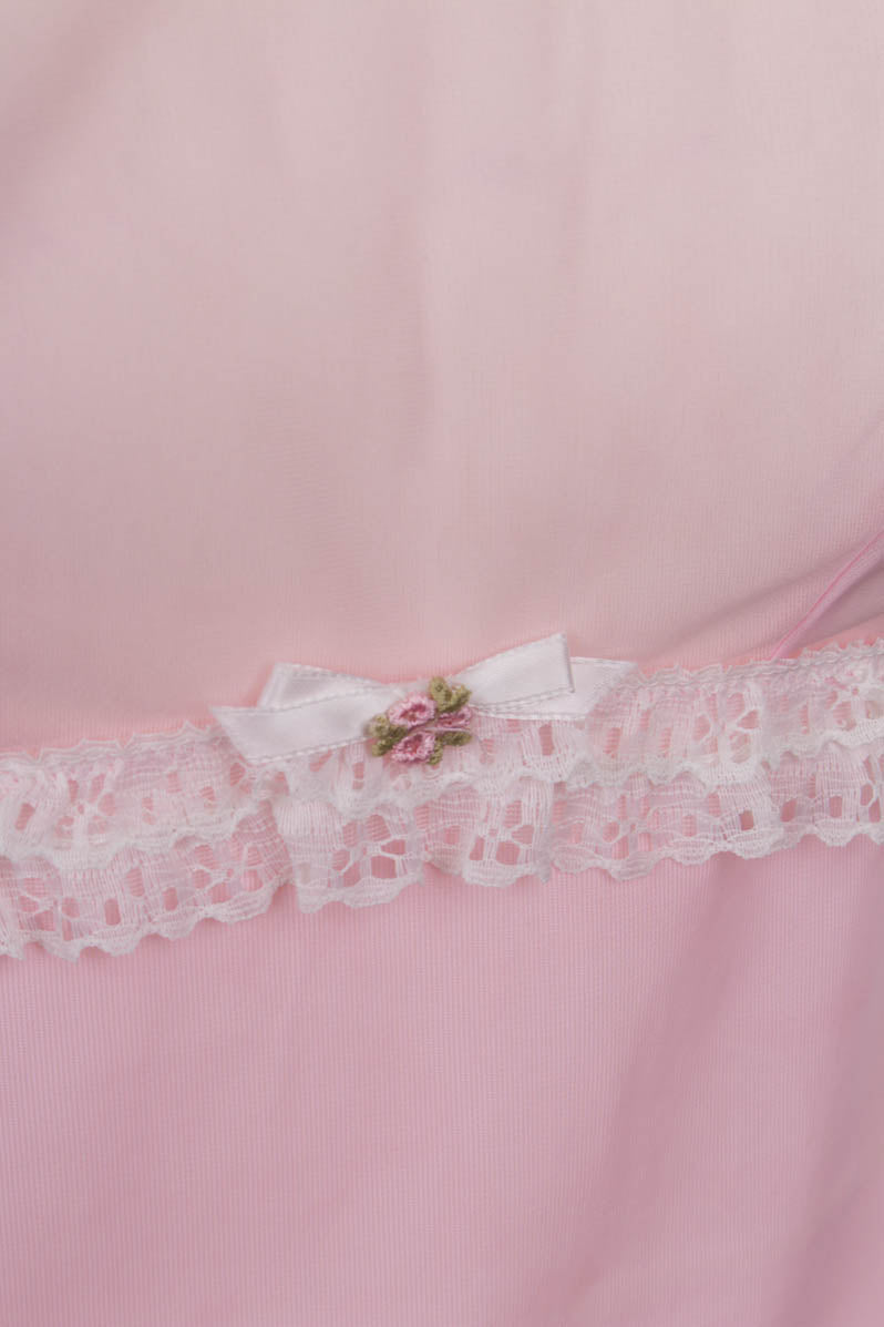Sexy Unterkleid rosa Spitze