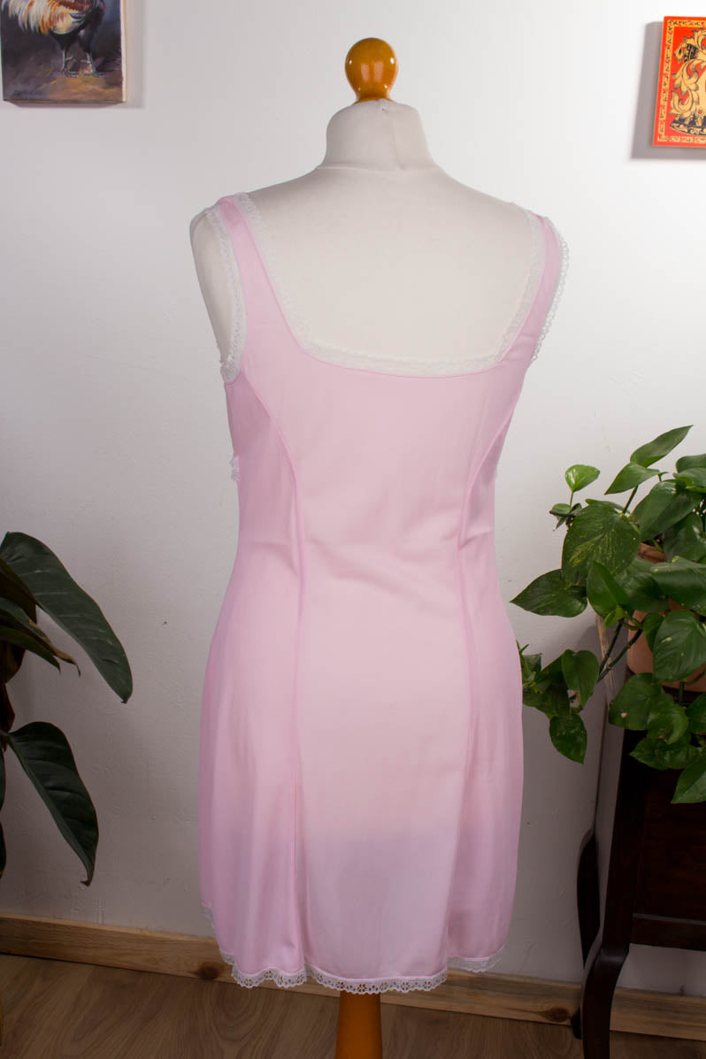 Sexy Unterkleid rosa Spitze