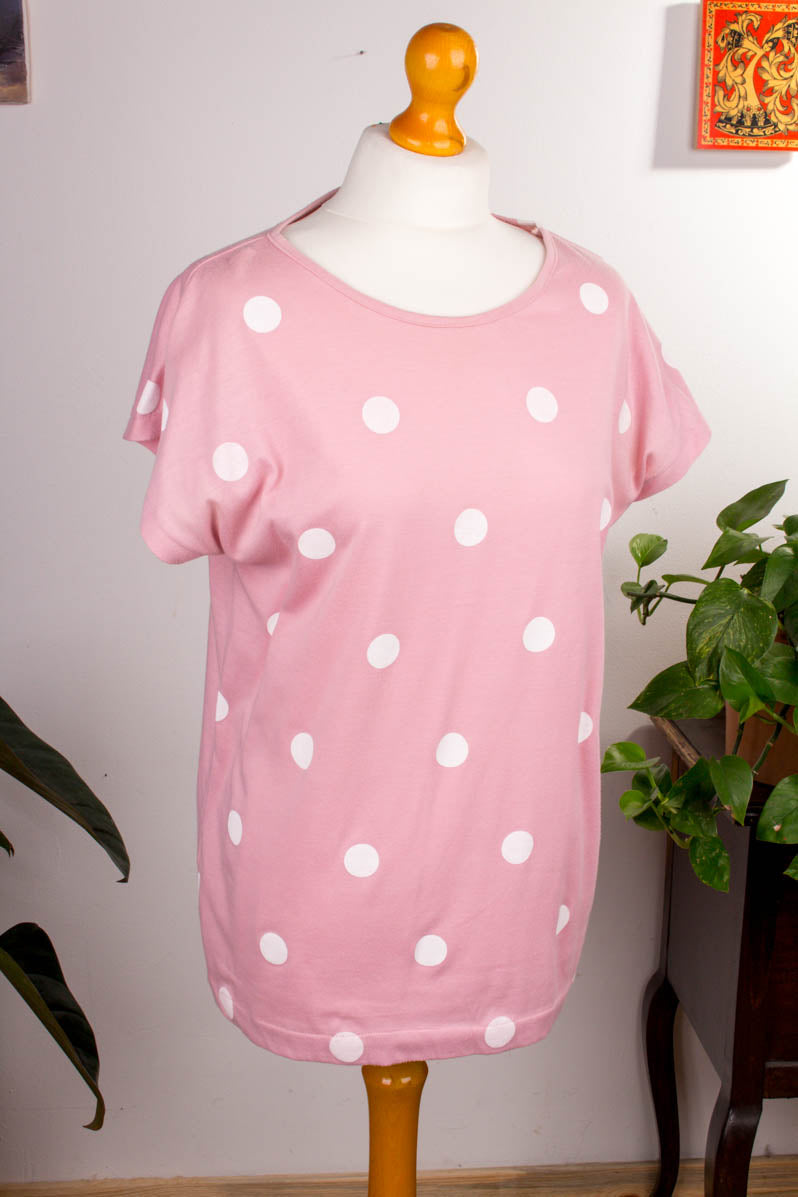 Shirt rosa Punkte