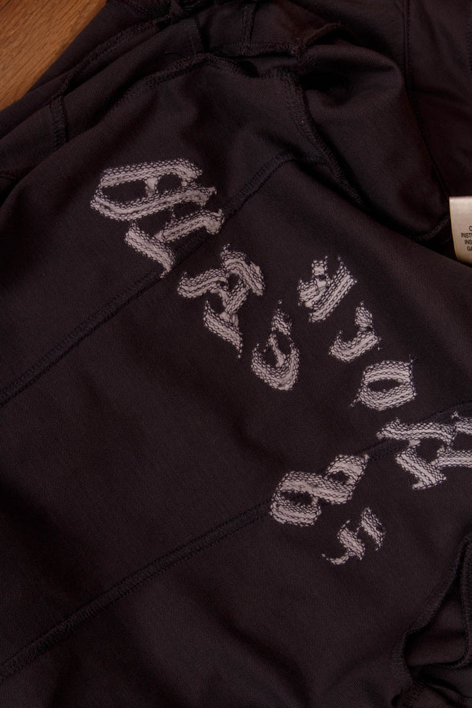 DIESEL Mantel Kleid grau Motorrad-Style Designer Frau grau S 36-38 Special vintageberlin.de
