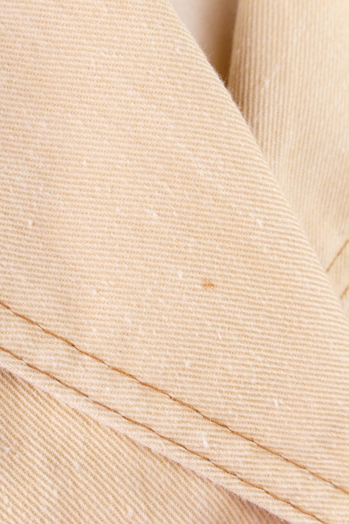 70s Blazer Jacke beige 60er 70er beige Boho Disco Frau M 40-42 real-disco Schlager Special vintageberlin.de