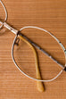 Vintage Brillengestell gold türkis 80er Accessoires Brille gold Sekretärin Special türkis Unisize vintageberlin.de