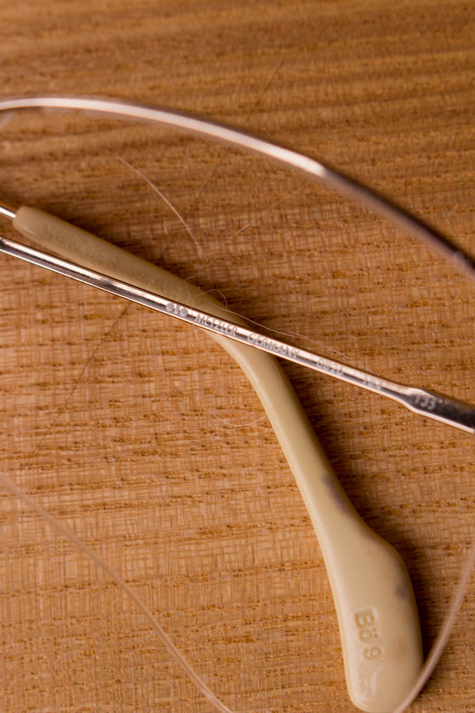 Vintage Brillengestell gold lila 80er Accessoires Brille gold lila Sekretärin Special Unisize vintageberlin.de