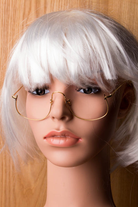 Vintage Granny Brillengestell gold Default Title 80er Accessoires Brille gold Special Unisize vintageberlin.de