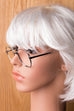 Vintage Nickelbrille silber 80er Accessoires Brille silber Unisize vintageberlin.de