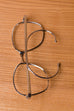 Vintage Nickelbrille silber 80er Accessoires Brille silber Unisize vintageberlin.de