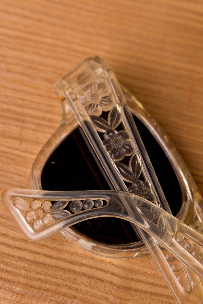 Vintage Sonnenbrille transparent 20er 30er 40er 50er 60er Accessoires Brille Charleston Flapper&Charleston Rockabilly Special Unisize vintageberlin.de