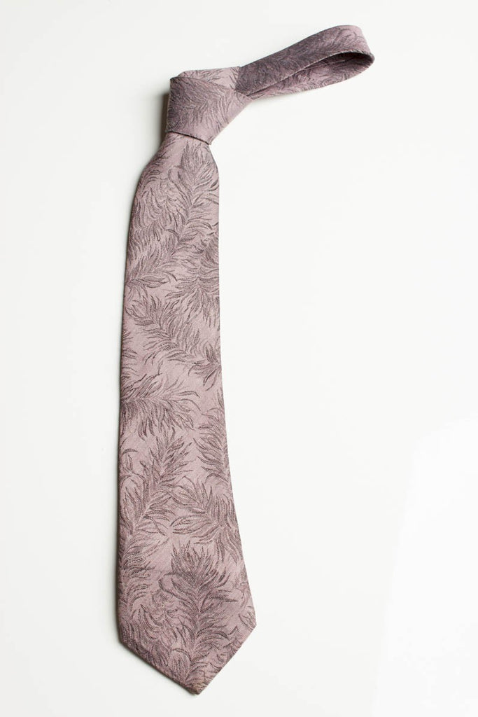 60er Jahre Schlips rosa Federmuster 60er Accessoires Rockabilly rosa vintageberlin.de