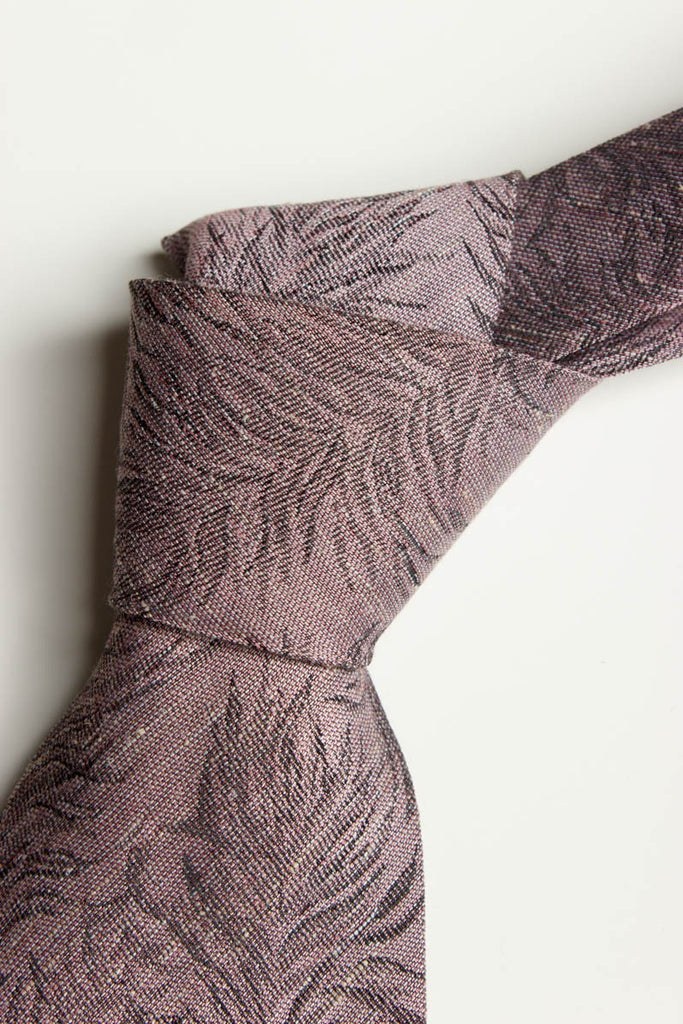 60er Jahre Schlips rosa Federmuster 60er Accessoires Rockabilly rosa vintageberlin.de