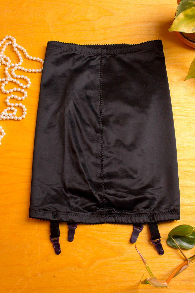 Sexy Miederrock schwarz