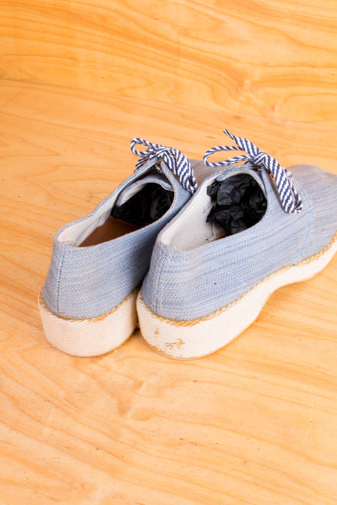 Vintage Halbschuhe blau 42 43 60er 70er blau Boho Disco Hippie Mann Rockabilly Schlager Schuhe Special vintageberlin.de