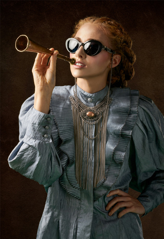 Exklusives Vintage Kleid aus den 60er Jahren – einzigartiges Einzelstück