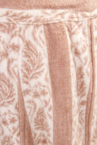 Vintage Winterrock beige Knopfleiste